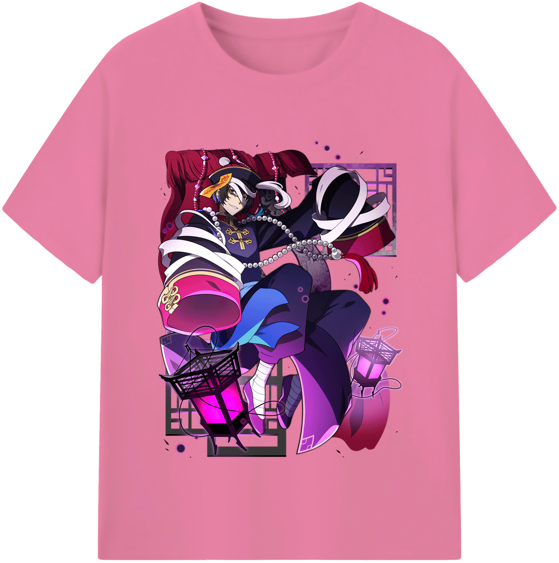 （画像用） 文豪ストレイドッグス Bungo Stray Dogs 綿100％半袖Tシャツ（フロントプリント）